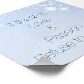 かわいらし感動的引用文 ポスター (角)