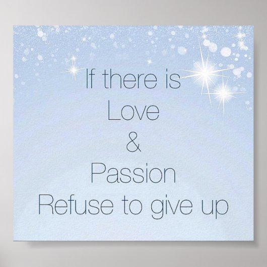 かわいらし感動的引用文 ポスター (正面)