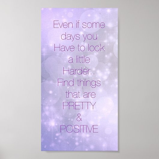 かわいらし感動的引用文 ポスター (正面)