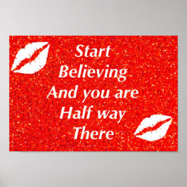 かわいらし感動的引用文 ポスター