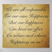 かわいらし感動的引用文 ポスター (正面)