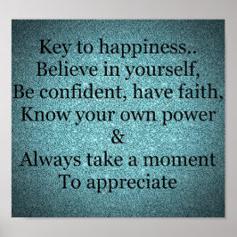 かわいらし感動的引用文 ポスター