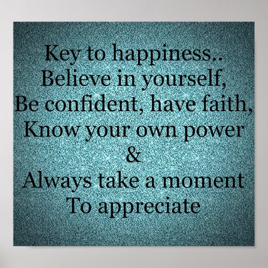 かわいらし感動的引用文 ポスター (正面)