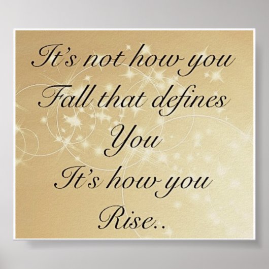 かわいらし感動的引用文 ポスター (正面)