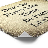 かわいらし感動的引用文 ポスター (角)