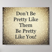 かわいらし感動的引用文 ポスター (正面)