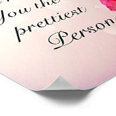 かわいらし感動的引用文 ポスター (角)