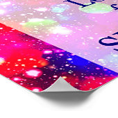 かわいらし感動的引用文 ポスター (角)