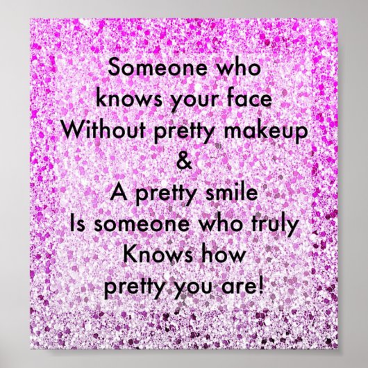 かわいらし感動的引用文 ポスター (正面)