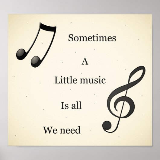 かわいらし感動的引用文 ポスター (正面)