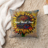 かわいらし抽象芸術ひま絵画わり装飾用クッション クッション (ブランケット)