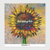 かわいらし抽象芸術ひま絵画わり シール (シート)