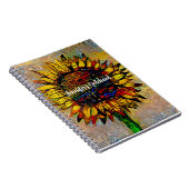 かわいらし抽象芸術ひま絵画わり ノートブック (右側)