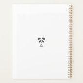 かわいらし抽象芸術ひま絵画わり プランナー手帳 (裏面)