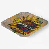 かわいらし抽象芸術ひま絵画わり ペーパープレート (傾斜あり)