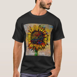 かわいらし抽象芸術ひま絵画わり Tシャツ