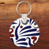 かわいらし抽象芸術 キーホルダー (正面)