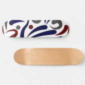 かわいらし抽象芸術 スケートボード (横)