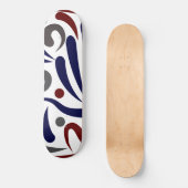 かわいらし抽象芸術 スケートボード (正面)