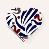 かわいらし抽象芸術 ノートブック (正面)