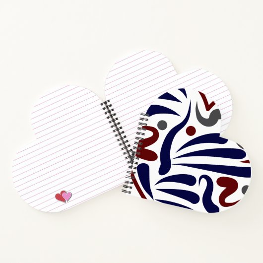 かわいらし抽象芸術 ノートブック (内部)