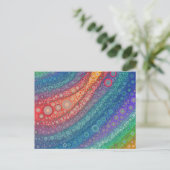 かわいらし抽象芸術 ポストカード (スタンド正面)