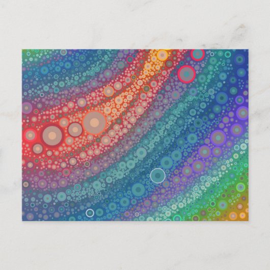 かわいらし抽象芸術 ポストカード (正面)