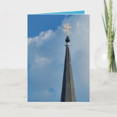かわいらし教会空白の カード (正面)