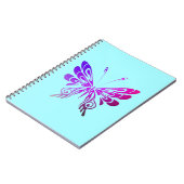 かわいらし数々の蝶 ノートブック (左側)
