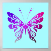 かわいらし数々の蝶 ポスター (正面)