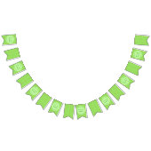 かわいらし春の結婚式りんご バンティングフラッグ (全)