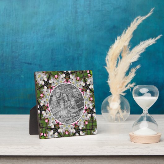 かわいらし春の花で写真を追加 フォトプラーク (インサイチュ)