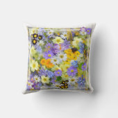かわいらし春の花 クッション (裏面)
