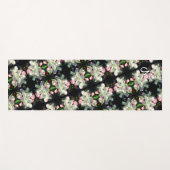 かわいらし春花パーソナライズされた咲 ヨガマット (正面(横))