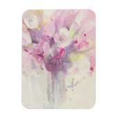 かわいらし春 |ソフトピンクのブーケ マグネット (縦)