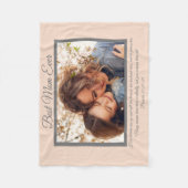 かわいらし最高の母は31フォトピンク フリースブランケット (正面)