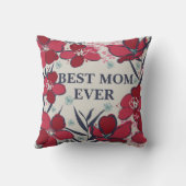 かわいらし最高の母フローラ クッション (裏面)