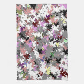 かわいらし木葉 キッチンタオル (縦)