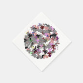 かわいらし木葉 スタンダードカクテルナプキン (角)