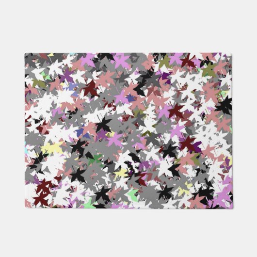 かわいらし木葉 ドアマット (正面)