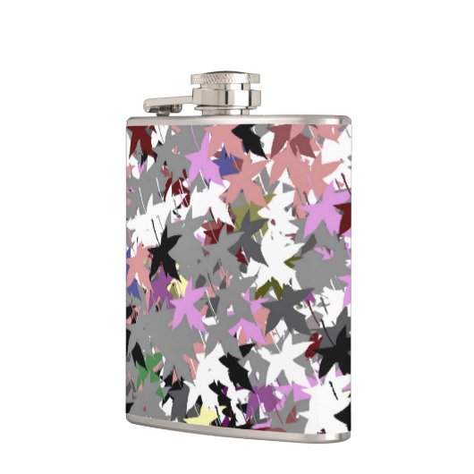 かわいらし木葉 フラスク (左)