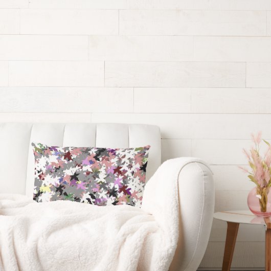 かわいらし木葉 ランバークッション (ソファ)