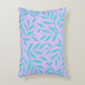 かわいらし枝 – ターコイズとバイオレット10代の アクセントクッション (正面(垂直))