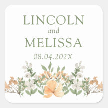 かわいらし桃と白のフローラ結婚ズ