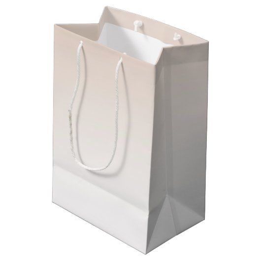 かわいらし桃の実に結婚は ミディアムペーパーバッグ (裏面アングル)