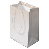 かわいらし桃の実に結婚は ミディアムペーパーバッグ (正面アングル)