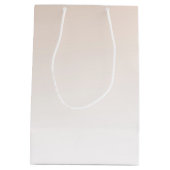 かわいらし桃の実に結婚は ミディアムペーパーバッグ (裏面)