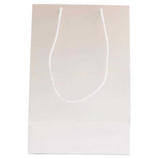 かわいらし桃の実に結婚は ミディアムペーパーバッグ (裏面)