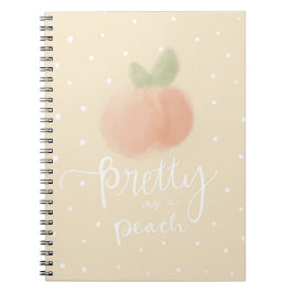 かわいらし桃の手帳として ノートブック