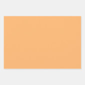 かわいらし桃の色合い ラッピングペーパーシート (正面)